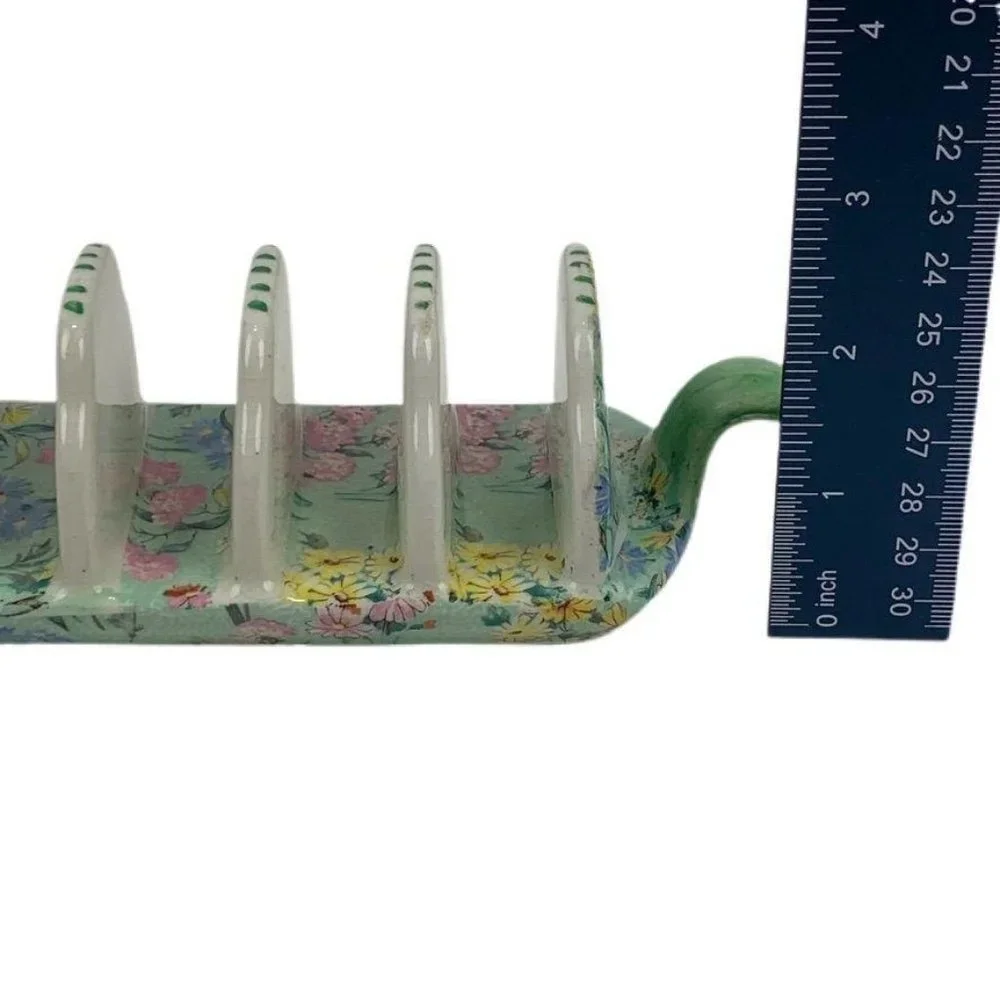 Vintage Shelley‎ England Melody Toast Rack Caddy